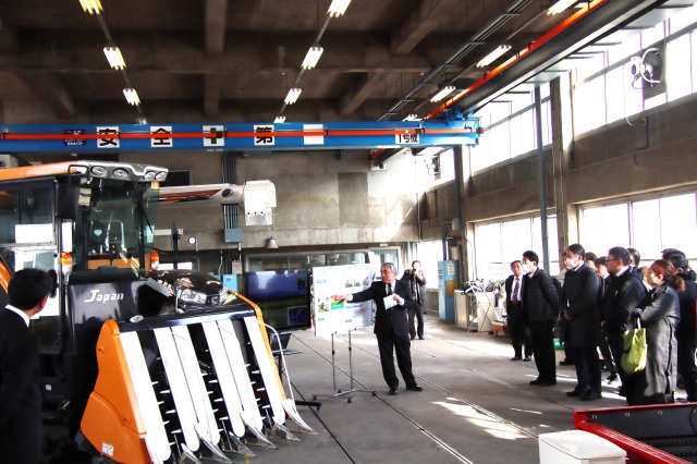 農機技術クラスター総会　開発・安全・ＡＰＩ推進 高湿材適応コンなど披露